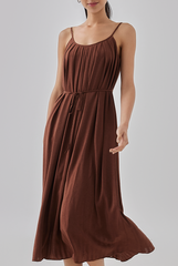 Vivian Pleated Dress