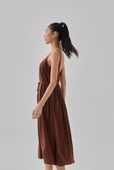 Vivian Pleated Dress