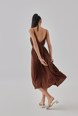 Vivian Pleated Dress