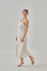 Celeste Empire Line Midi Dress