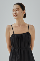 Xanthe Textured Tiered Dress