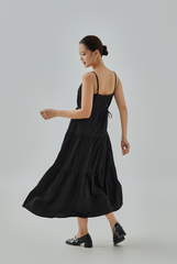 Xanthe Textured Tiered Dress