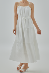 Xanthe Textured Tiered Dress