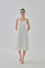 Clara Textured Dropwaist Dress