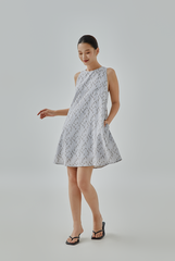 Adela Floral Printed Shift Dress