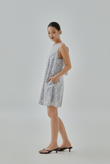 Adela Floral Printed Shift Dress
