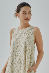 Adela Floral Printed Shift Dress