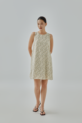 Adela Floral Printed Shift Dress