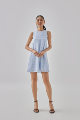 Grace A-Line Textured Dress