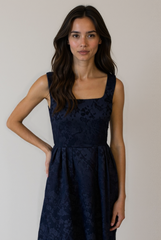 Kya Jacquard A-Line Dress