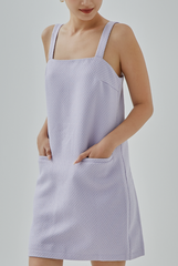 Eri Waffle Textured Shift Dress