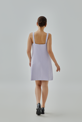 Eri Waffle Textured Shift Dress