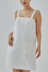Eri Waffle Textured Shift Dress