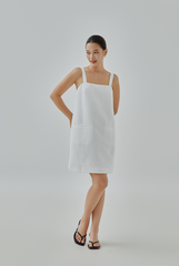 Eri Waffle Textured Shift Dress