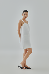 Eri Waffle Textured Shift Dress