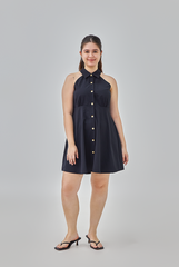 [B1F1] Danny Button-Up Mini Dress