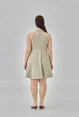[B1F1] Danny Button-Up Mini Dress