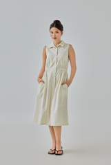 Talulla Button-Up Collared Dress
