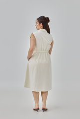 Talulla Button-Up Collared Dress