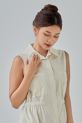 Talulla Button-Up Collared Dress