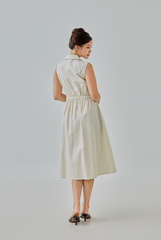 Talulla Button-Up Collared Dress