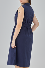 Talulla Button-Up Collared Dress