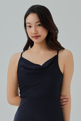 Nola Cowl Neck Mini Dress