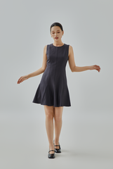 Oaklynn Godet Mini Dress