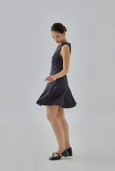 Oaklynn Godet Mini Dress