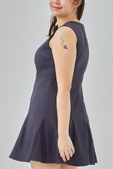 Oaklynn Godet Mini Dress