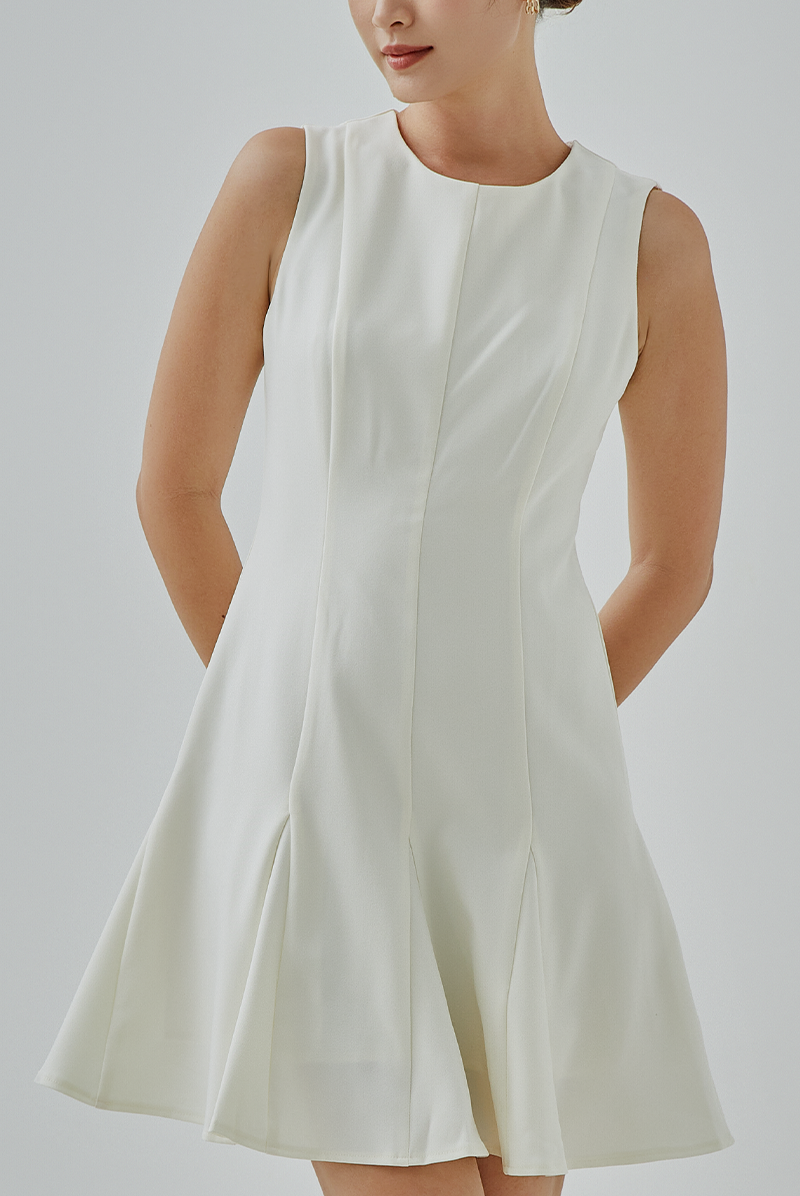 Oaklynn Godet Mini Dress