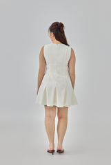 Oaklynn Godet Mini Dress