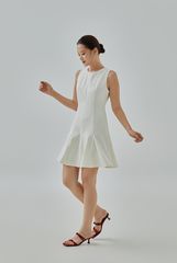 Oaklynn Godet Mini Dress