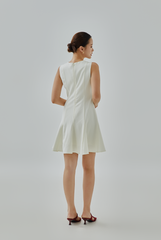 Oaklynn Godet Mini Dress