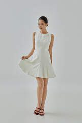 Oaklynn Godet Mini Dress