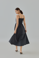 Samantha Smocked Midi Dress