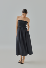 Samantha Smocked Midi Dress