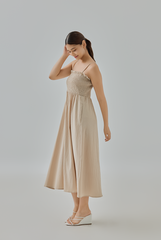 Samantha Smocked Midi Dress