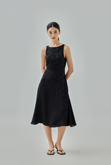 Aitana Open Back Midi Dress