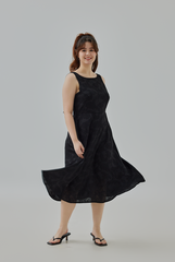 Aitana Open Back Midi Dress
