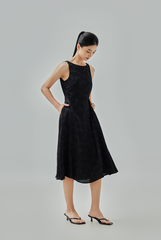 Aitana Open Back Midi Dress
