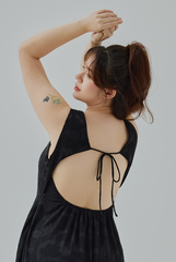 Aitana Open Back Midi Dress