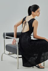 Aitana Open Back Midi Dress