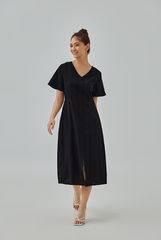 [B1F1] Cadynn Front Slit Dress