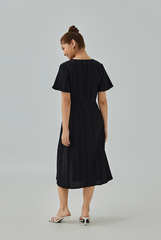 [B1F1] Cadynn Front Slit Dress