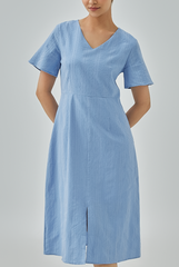 [B1F1] Cadynn Front Slit Dress
