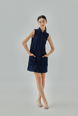 Kinsley Two-Way Zipper Mini Dress