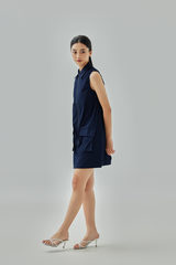Kinsley Two-Way Zipper Mini Dress