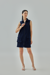 Kinsley Two-Way Zipper Mini Dress