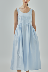 Bluebell Empire Seam A-Line Midi Dress